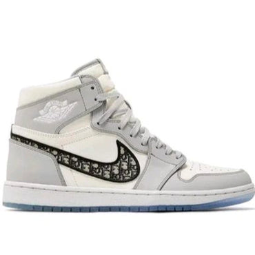Dior x Air Jordan High "White Grey"