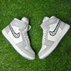 Dior x Air Jordan High "White Grey"